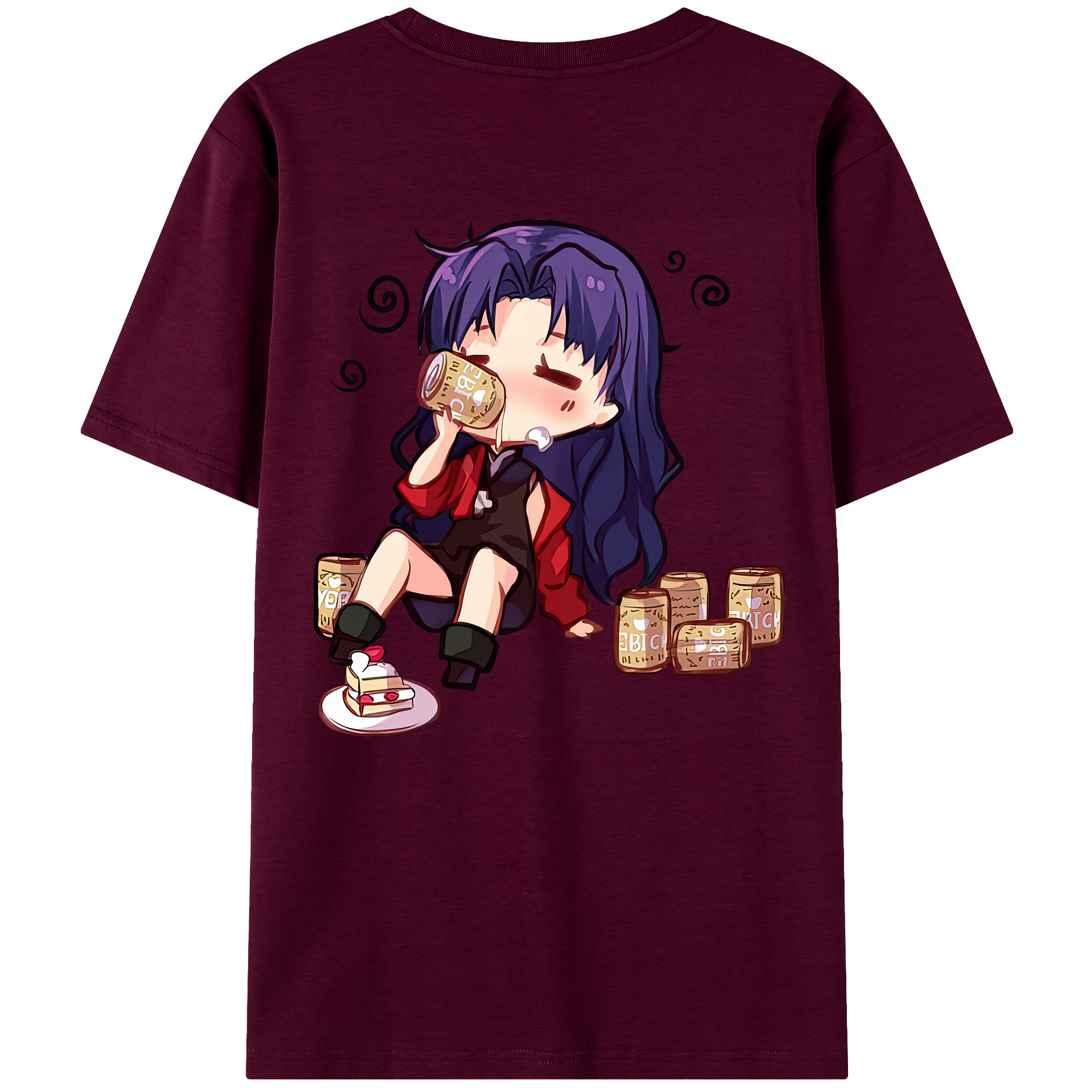 （画像用） EVA 新世紀エヴァンゲリオン レディース半袖Tシャツ(バックプリント)